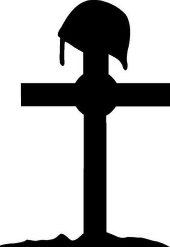 Army Cross Decal