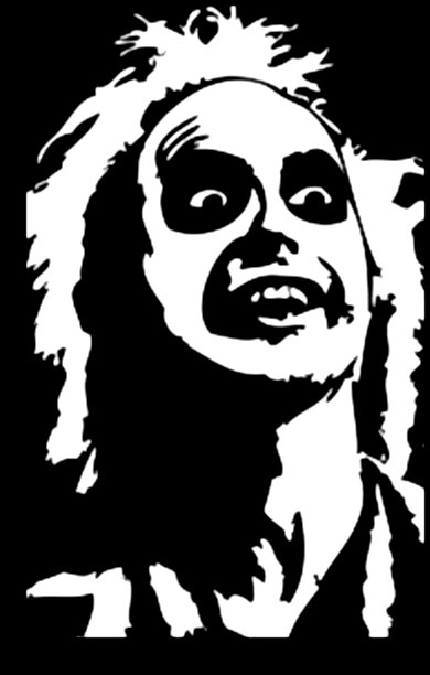 BEETLE JUICE Vinyl Decal Sticker
