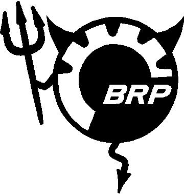 BRP devil decal
