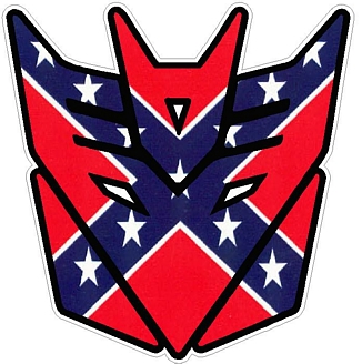 Camo REBEL FLAG Decepticon