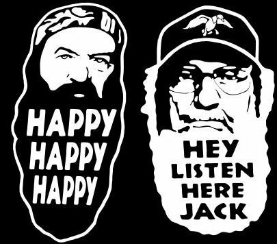 Duck Dynasty Die Cut Vinyl Decal Car Sticker 15