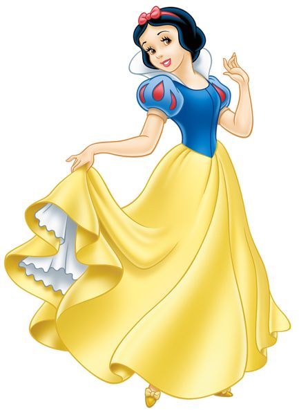 SNOW WHITE DANCE color cartoon sticker
