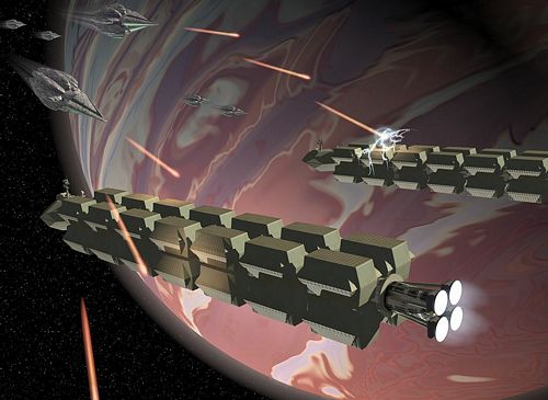 3D Stars and Space Wall Decals 05