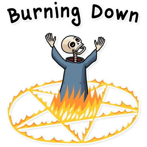 friendly death_grim reaper sticker 38