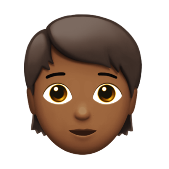 genderless medium emoji