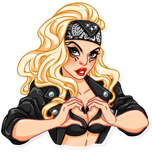 Lady Gaga_Band Sticker 17