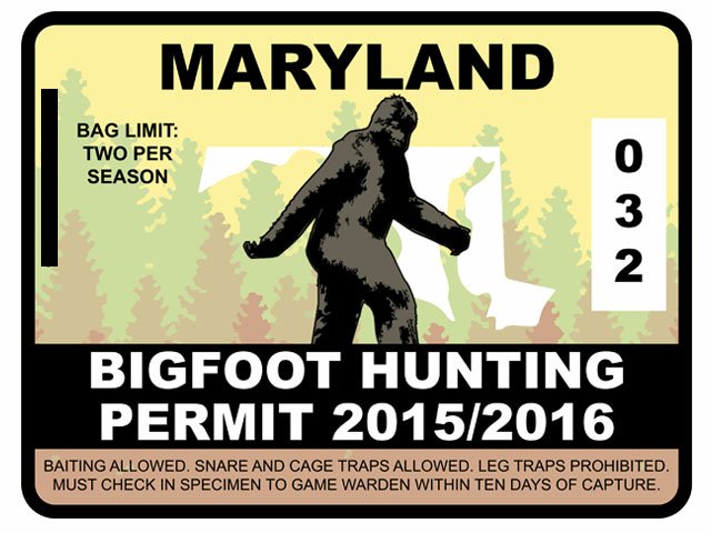 MARYLAND BIGFOOT