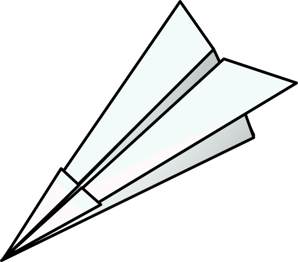 Paper Plane Sticker